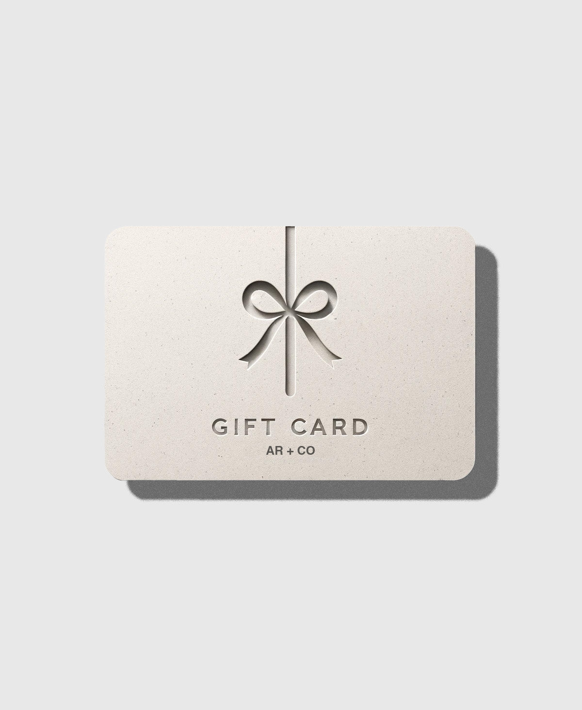 AR+CO E-Gift Cards